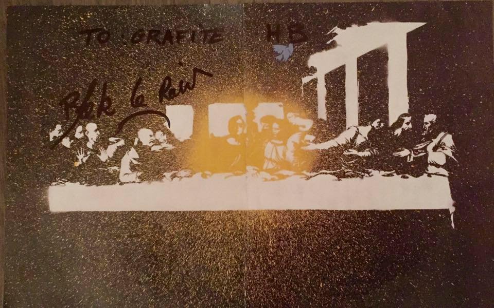 Milano’s Wunderkammern opens with Blek Le Rat. And Grafite HB has now a prestigious member