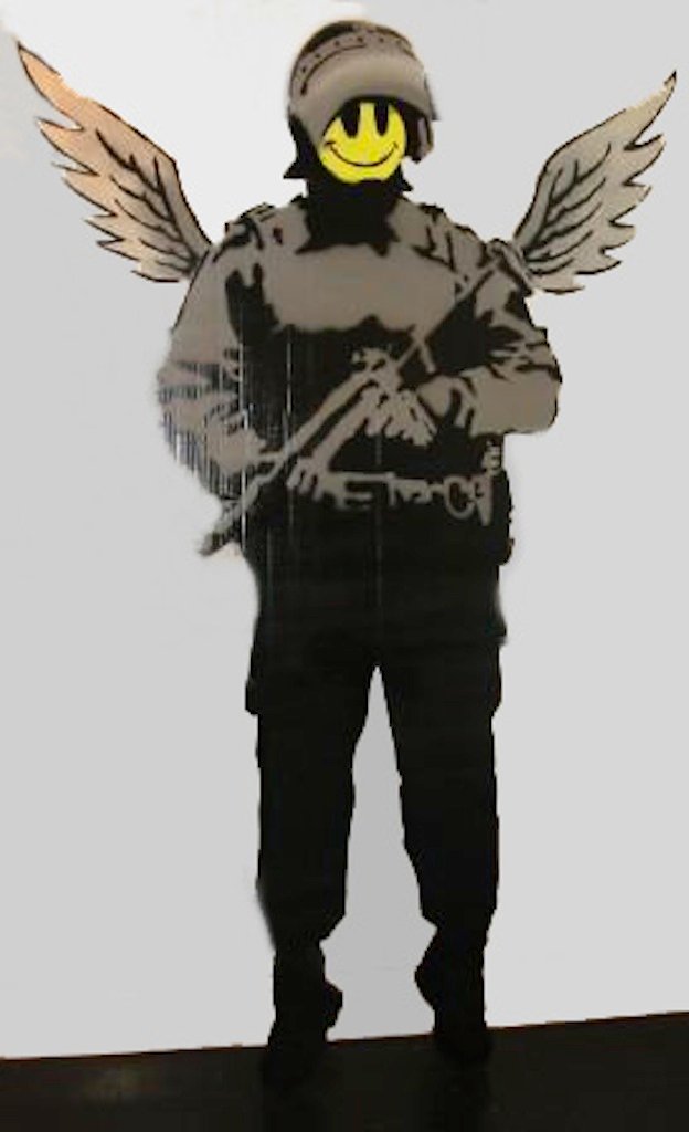 Banksy Angelcopper L AndipaGallery