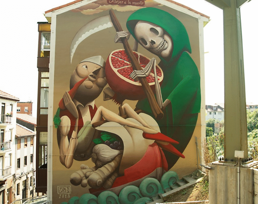 Zed1 porta alla decima edizione di Desvelarte la sua Alejar a la muerte