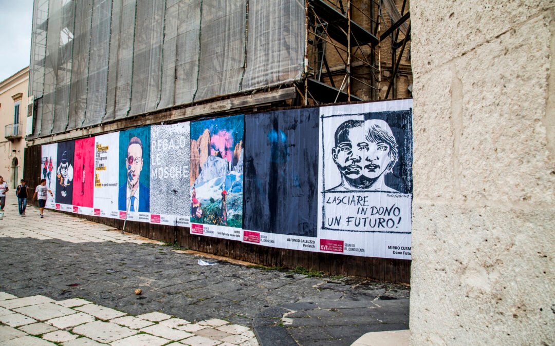 Arte urbana e poster al XVI Festival della Letteratura Mediterranea di Lucera