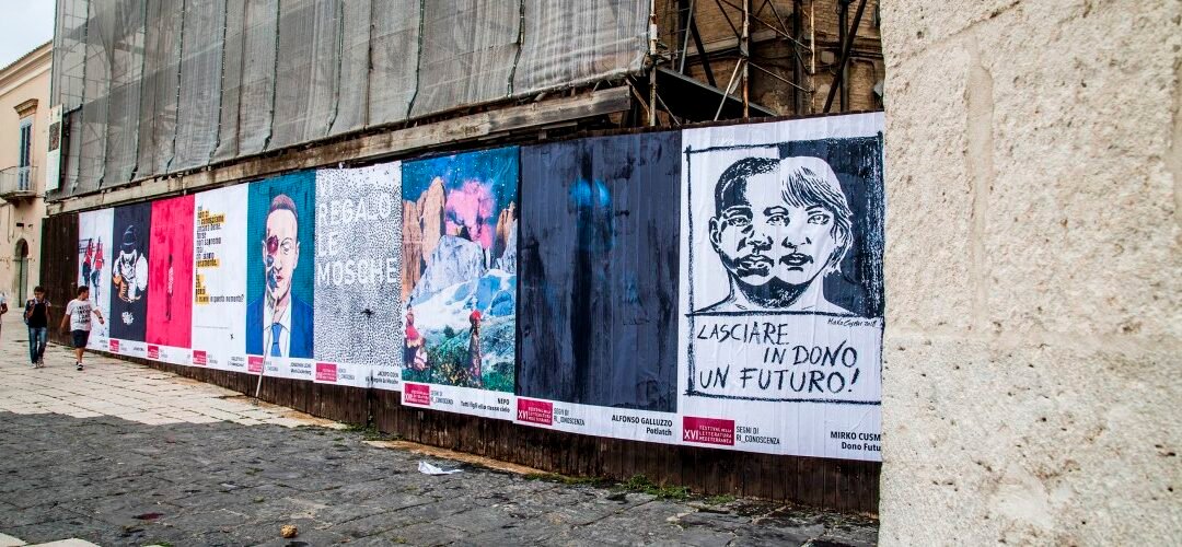 Arte urbana e poster al XVI Festival della letteratura mediterranea di Lucera