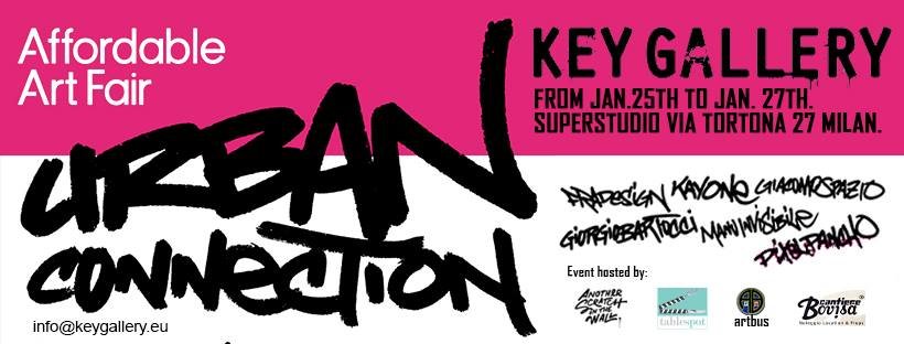 Urban Connection, la rassegna di Key Gallery ad Affordable Art Fair (e con noi di Another Scratch In The Wall)