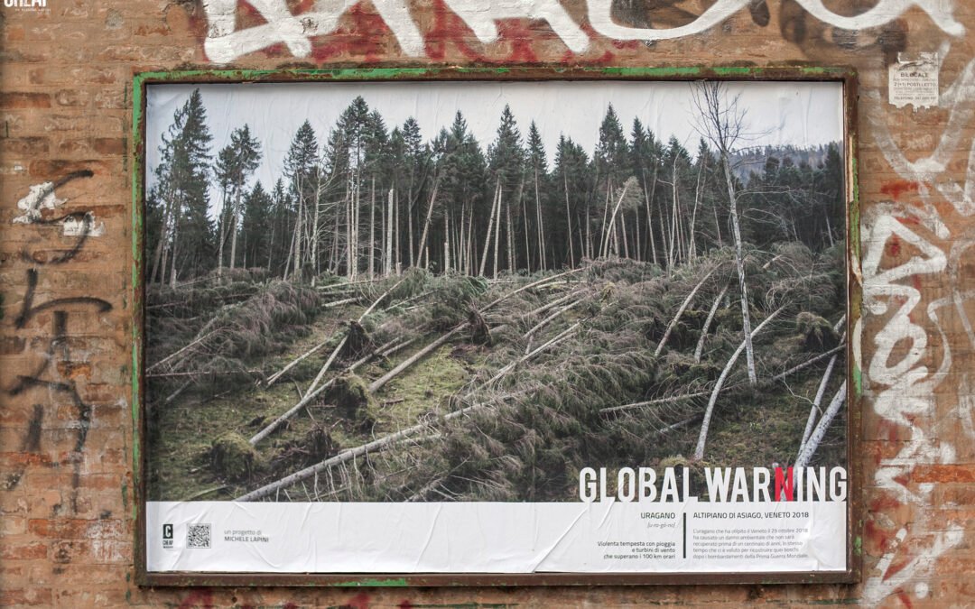 Global Warning, la nuova affissione di CHEAP assieme a Michele Lapini