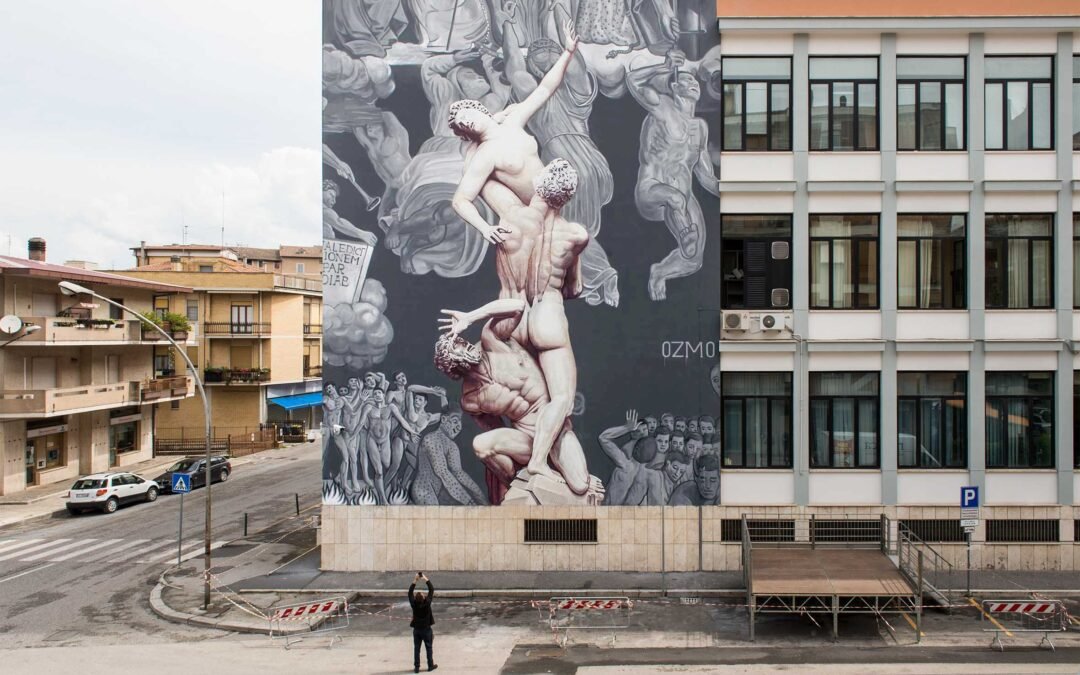 Al suono delle trombe, la nuova opera di Ozmo sul Tribunale di Rieti