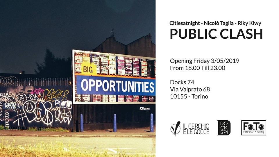 Public Clash, le fotografie di Citiesatnight, Nicolò Taglia e Riky Kiwy ai Docks74