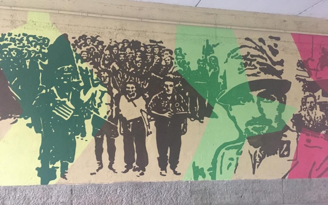 Alle due guerre e agli alpini: ecco l’ultimo murale del progetto ORME Ortica Memoria