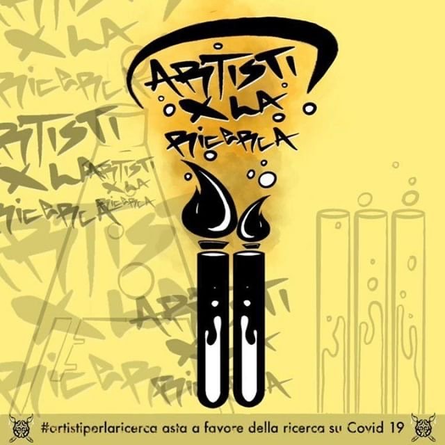 #artistiperlaricerca a sostegno della ricerca dell’Istituto nazionale per le malattie infettive Lazzaro Spallanzani