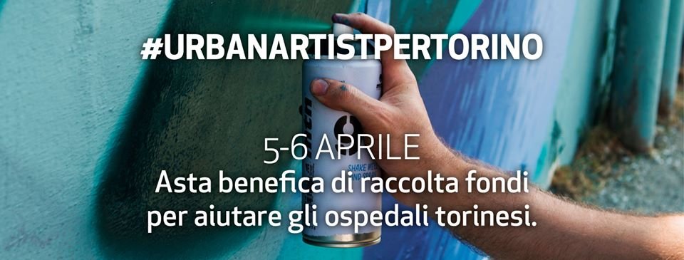 Il Cerchio E Le Gocce lancia #coloravirus e #urbanartistpertorino