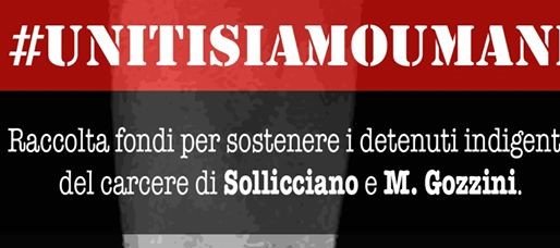 #unitisiamoumani, l’asta per i detenuti di Sollicciano e dell’Istituto Gozzini