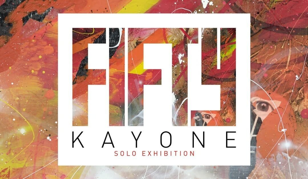 Inaugura Fifty, la personale di KayOne per i suoi primi 50 anni