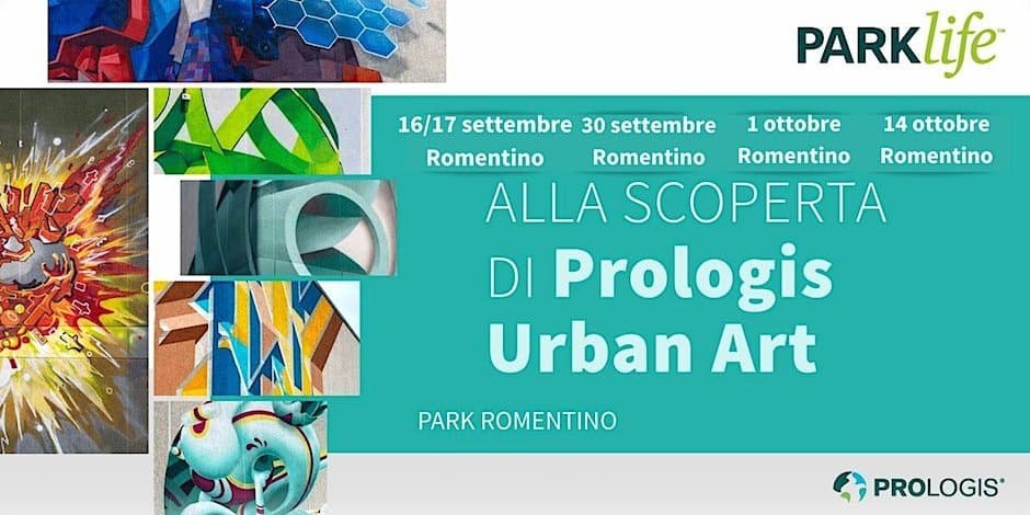 Urban Art Tour @ Prologis Romentino (NO) – 01 ottobre 2023 ore 10.30 e ore 12.00