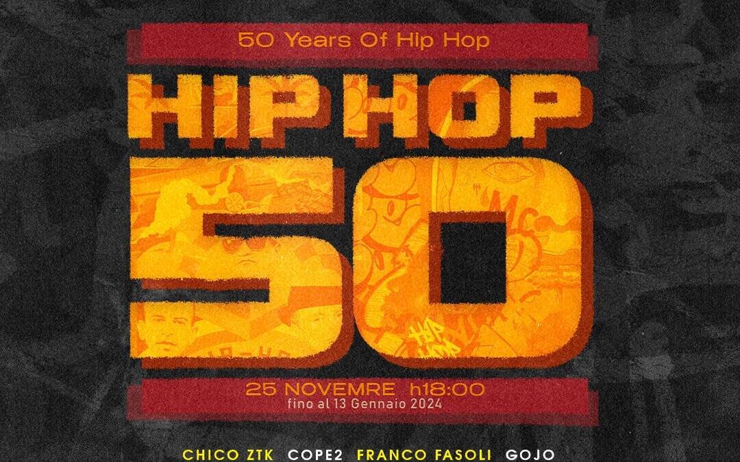 Alla Nero Gallery di Roma si festeggia l’Hip Hop con la collettiva “HIPHOP50”