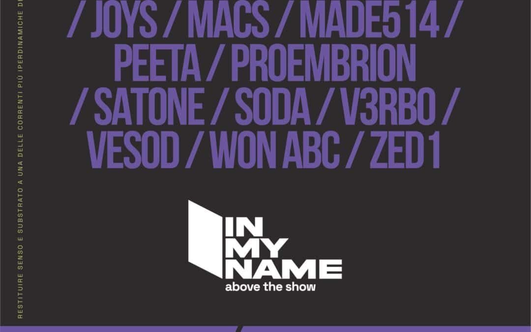 Apre “IN MY NAME. Above the show”, prima a Treviso e poi a Monopoli. L’intervista ai curatori e al direttore artistico Made514