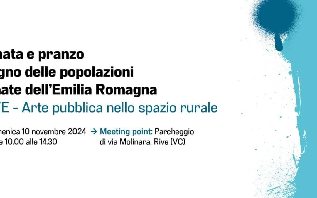 Camminata + pranzo popolare @ Rive (per le popolazioni alluvionate dell’Emilia Romagna) – 10 novembre 2024 ore 10-14.30