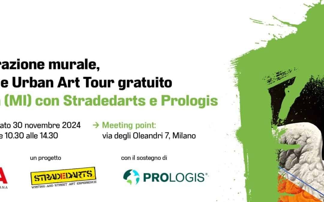 Inaugurazione murale + mostra + Urban Art Tour gratuito @ Corba (MI) – 30 novembre 2024 ore 10.30-14.30