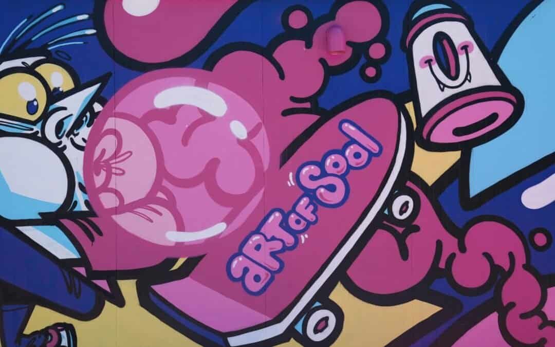 La nuova opera degli Art Of Sool al Big Babol The Spot di Ostia