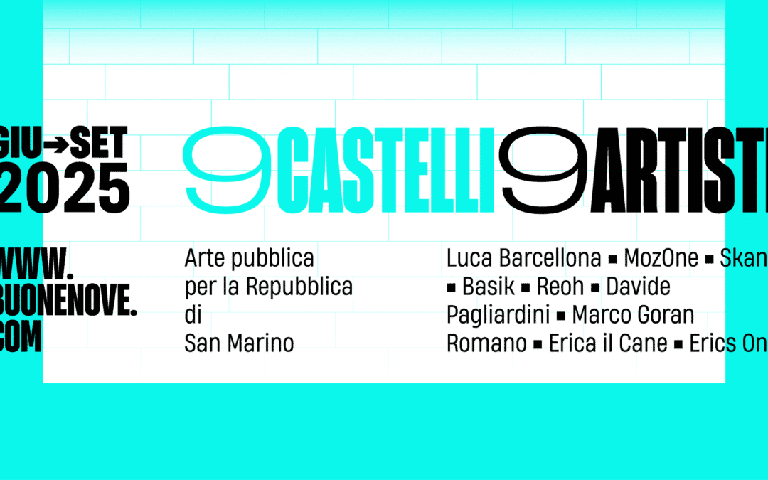 Nasce BUONENOVE, il primo evento di Arte Urbana della Repubblica di San Marino